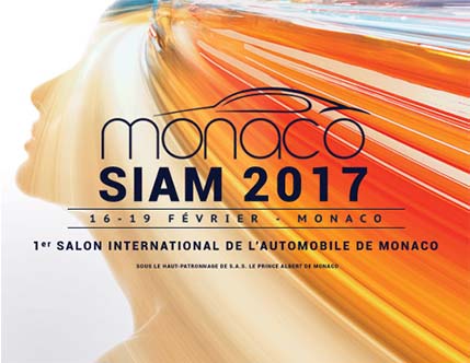 MONACO – PREMIER SALON AUTOMOBILE SIAM 2017