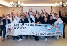 « LES CHEFS AU SOMMET D’AURON » 14e ÉDITION AVEC GILLES BRUNNER ANCIEN CHEF DE CUISINE DU PALAIS DE MONACO